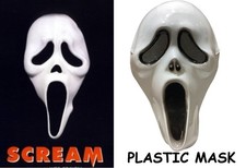 CARNEVALE HALLOWEEN MASCHERA IN  PLASTICA SCREAM GHOSTFACE 88094 SCARY MOVIE