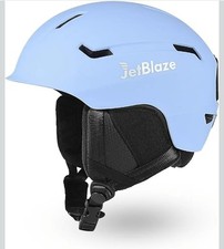 Casco da snowboard JetBlaze sci neve blu chiaro taglia SMALL