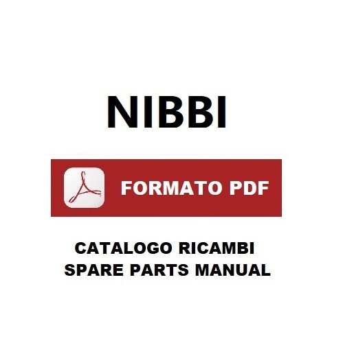 Nibbi g119 catalogo ricambi - nibbi,