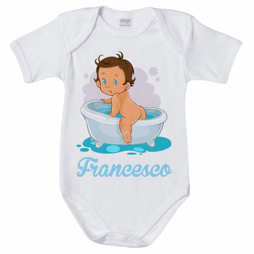 Body neonato personalizzato