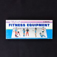 Fitness equipment Set attrezzi da ginnastica - manubri corda barra - vintage '80