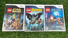 Lego Wii Bundle of 3 Games