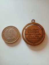Medaglia motociclismo raduno - medaglia,