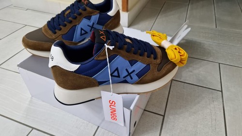 Scarpe uomo sun68 marrone e - uomo,