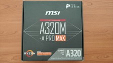 Combo scheda madre MSI A320M-A Pro MAX + Athlon X4 970 4C/4T
