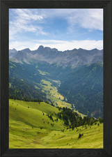 Paesaggio Valle di Montagna -