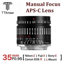 Tartisan 35 mm F0.95 APS-C obiettivo principale per Sony E Fuji FX Canon RF Nikon attacco Z L