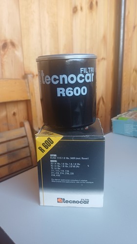 Filtro olio tecnocar - r-600, per