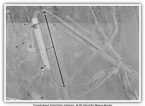 Cartolina aeroporto tonopah - cartolina,