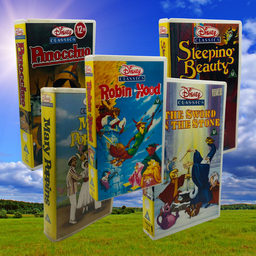 Disney classics vhs - disney,