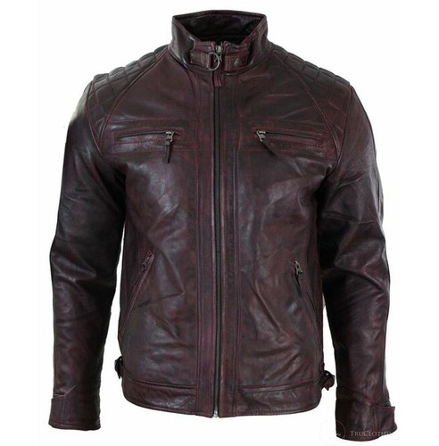 Giacca moda uomo pelle