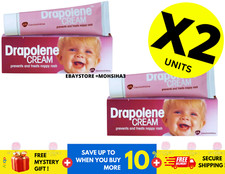 Drapolene Crema Prevenire Dermatite da Pannolino Sollievo Bambino Bruciature Minori (55g) X 2