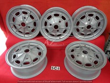 CERCHI RUOTA IN LEGA BWA 13"X5 PEUGEOT 204 304 CABRIOLET SET 5-PEZZI