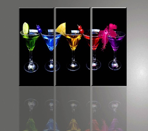Bar drinks quadro - moderno, pub