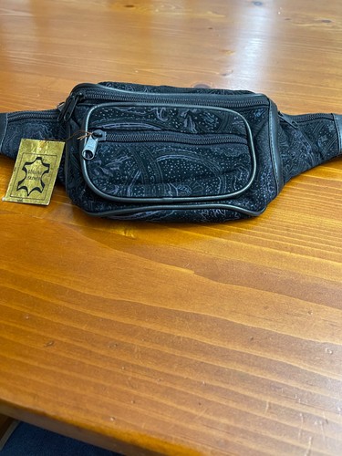 Marsupio vintage vera pelle - in,