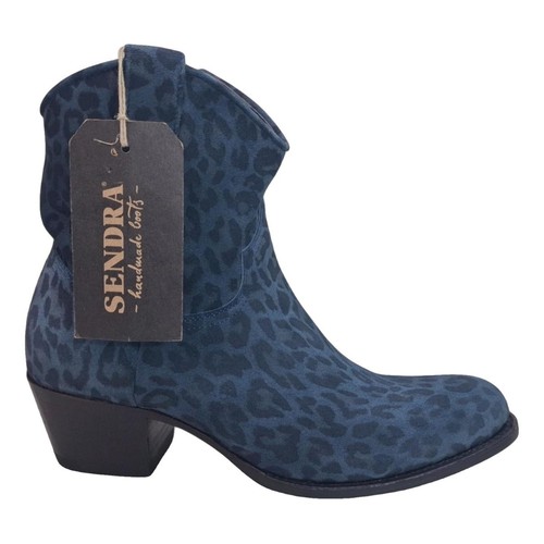 Stivali western sendra blu - stivali,