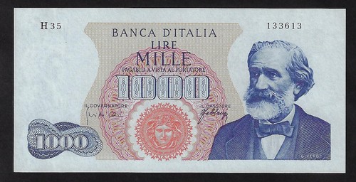 Italy 1000 lire - , pick