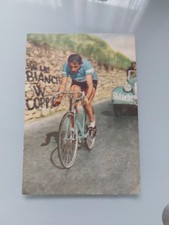 Fausto Coppi - Ciclismo Foto Cartolina Cyclisme