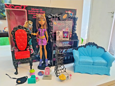 Monster High CLAWDEEN WOLF & COFFIN BEAN mai giocati completi box 2012 G1