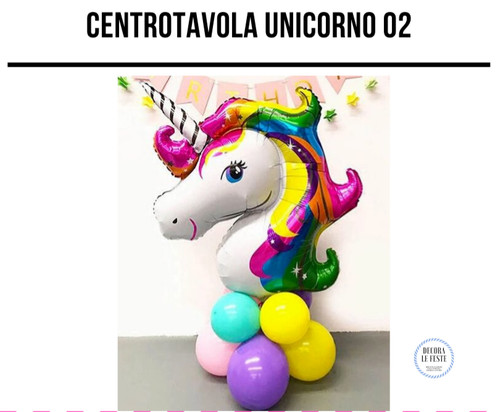 Centrotavola unicorno per - centrotavola,