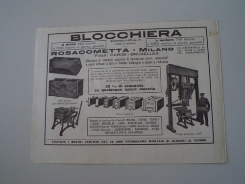 Advertising pubblicità 1928 - advertising,