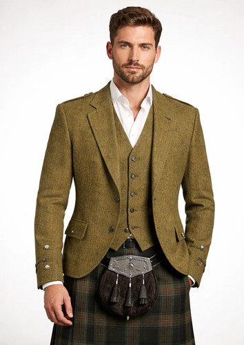 Giubbotto giacca kilt argyle - giacca,