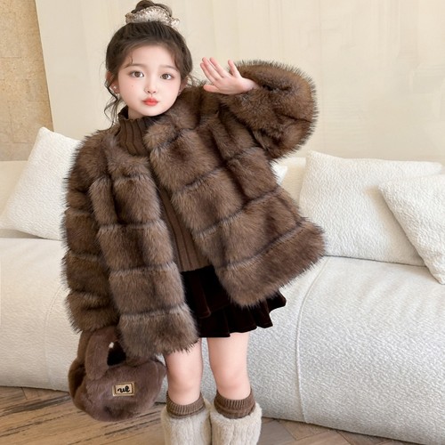 Cappotto caldo pelliccia