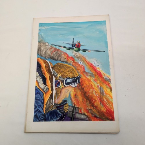 Disegno tempera scena - disegno, di