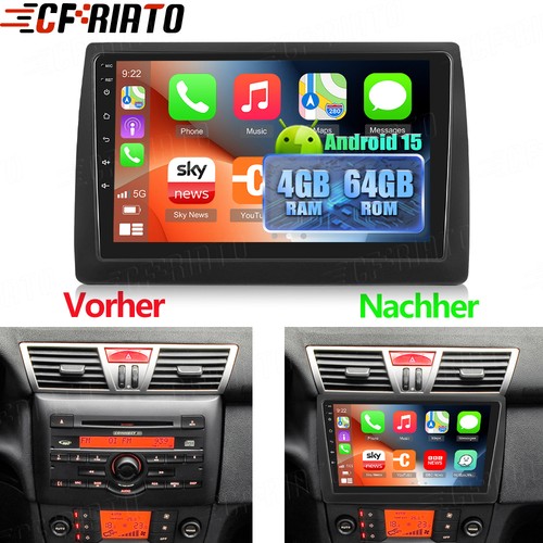 Autoradio 64gb android 15 - 4+64gb,