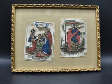 Santini antichi del 1600 in pergamena 