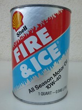 Shell vecchia lattina olio motore vintage motor oil can