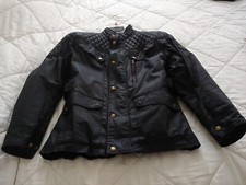 giubbotto Mtech uomo invernale imbottito giacca moto rider biker slim fit L