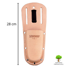 FODERO PER FORBICI STOCKER 417 CUSTODIA IN CUOIO 28cm  Applicabile alla cintura
