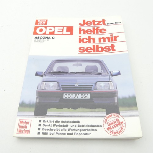Opel ascona manuale officina - ascona, c