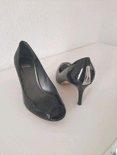 Scarpe STUART WEIZMAN Tg 39,5 Pelle verniciata 100% Tacco Comodo