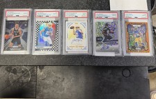 Lotto 5 carte PSA 10 gemme