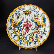 Piatto dipinto a raffaellesche