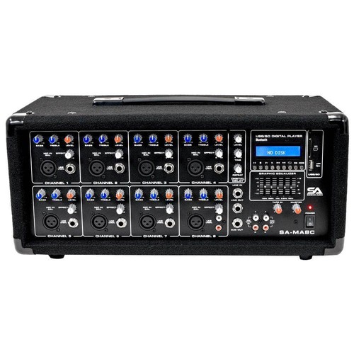 Mixer sismico audio canali - audio, 8