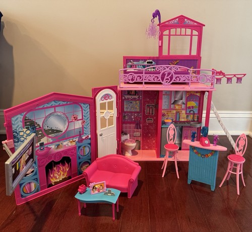 Mattel 2009 barbie glam - glam, casa