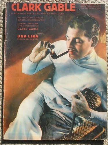 Clark gable 1934 magazine - gable,