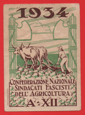 TESSERA FASCISTA SINDACATI