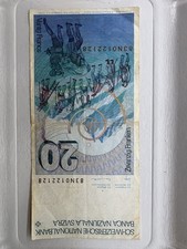 BANCONOTA SVIZZERA – 20