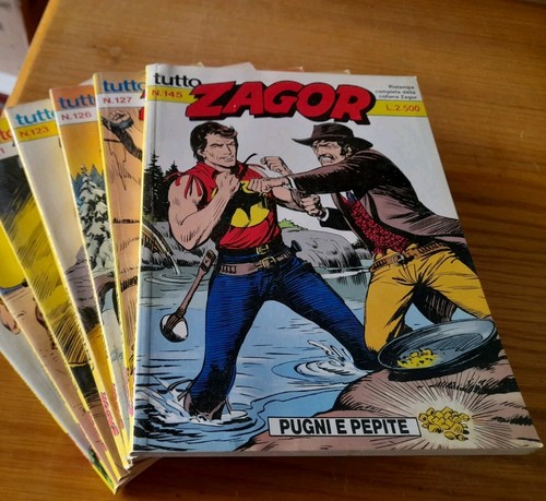 Lotto tutto zagor numeri 123 - zagor,