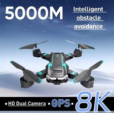 Drone con Doppia telecamera 4K Professionale Pieghevole con GPS Valigetta, 5g