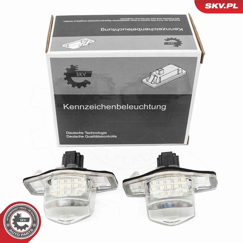 Luce targa per honda civic - luce, sx