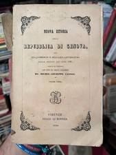 DIZIONARIO DI PRETESI FRANCESISMI - VIANI LE MONNIER 1858 Repubblica di GENOVA