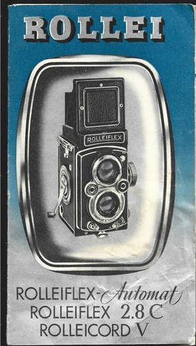 Rolleiflex automat 8 c - e, 2.8