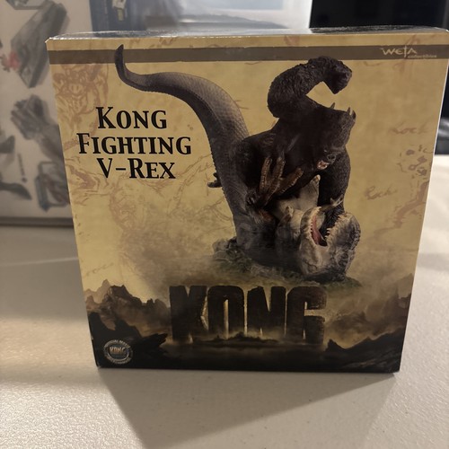Statua film king - kong, combat