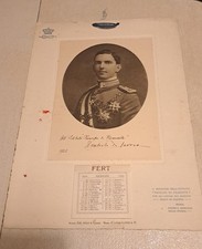 CALENDARIO CON AUTOGRAFO DI