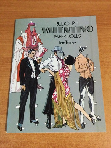 Rudolph valentino paper dolls - rudolph,
